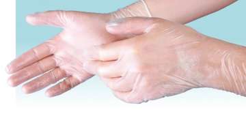 Rękawiczki WINYLOWE  M | KRÓTKA DATA WAŻNOŚCI