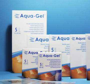 Opatrunek hydrożelowy Aqua-Gel ⌀5cm