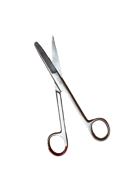 Nożyczki opatrunkowe ostro-tępe proste 15 cm