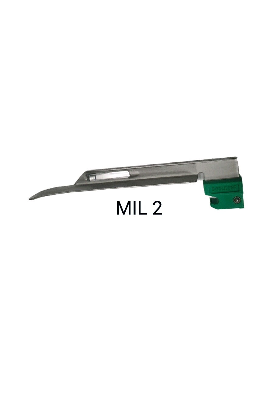 Łyżka do laryngoskopu metalowa światłowodowa MIL 3