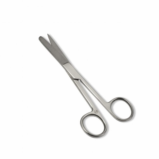 Nożyczki chirurgiczne Ostro-Tępe proste 14 cm 