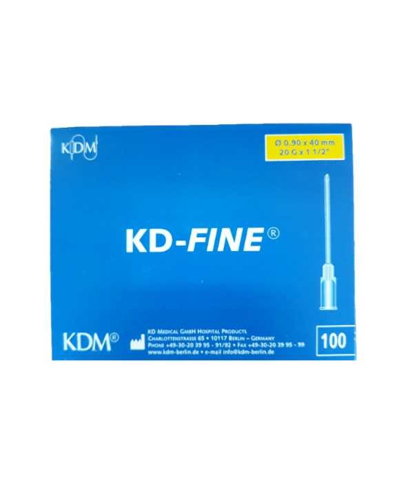 Igły iniekcyjne KD-FINE op.100szt. 0,9x40mm 20G
